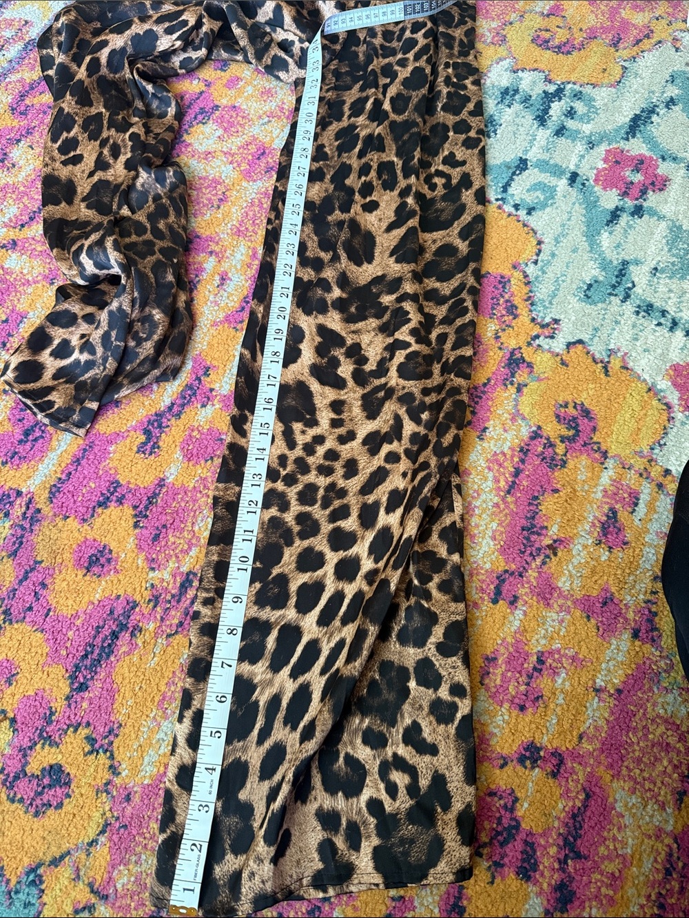 Michael Kors Leopard Print Wide-Leg Jumpsuit - Picture 6 of 7